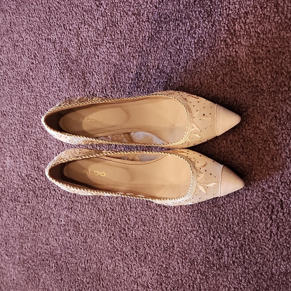 Aldo Sequined Heels 6.5